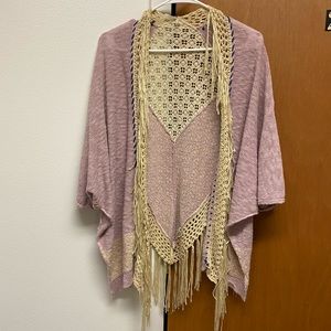 Light purple cardigan. Brand: Buckle Size: S